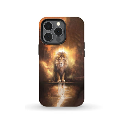Jesus The Lion The Lamb Phone Case Lion And Lamb Phone Case - Scripture Phone Cases - Iphone Cases Christian
