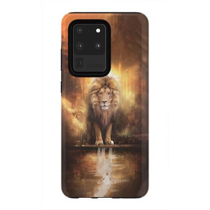 Jesus The Lion The Lamb Phone Case Lion And Lamb Phone Case - Scripture Phone Cases - Iphone Cases Christian