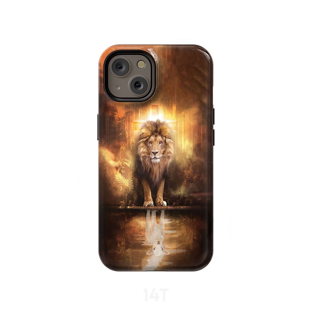 Jesus The Lion The Lamb Phone Case Lion And Lamb Phone Case - Scripture Phone Cases - Iphone Cases Christian