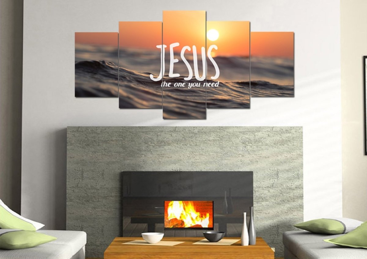 Jesus The One You Need Wall Art Canvas Print - Christian Canvas Wall Art