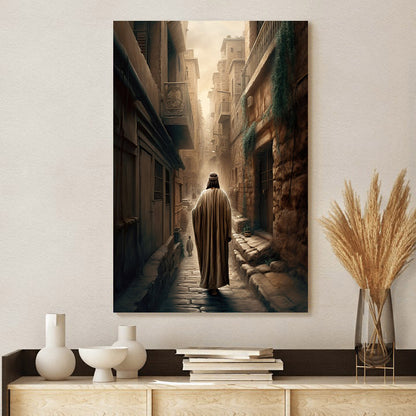 Jesus The Way Of Mercy - Canvas Picture - Jesus Christ Canvas - Christian Wall Art
