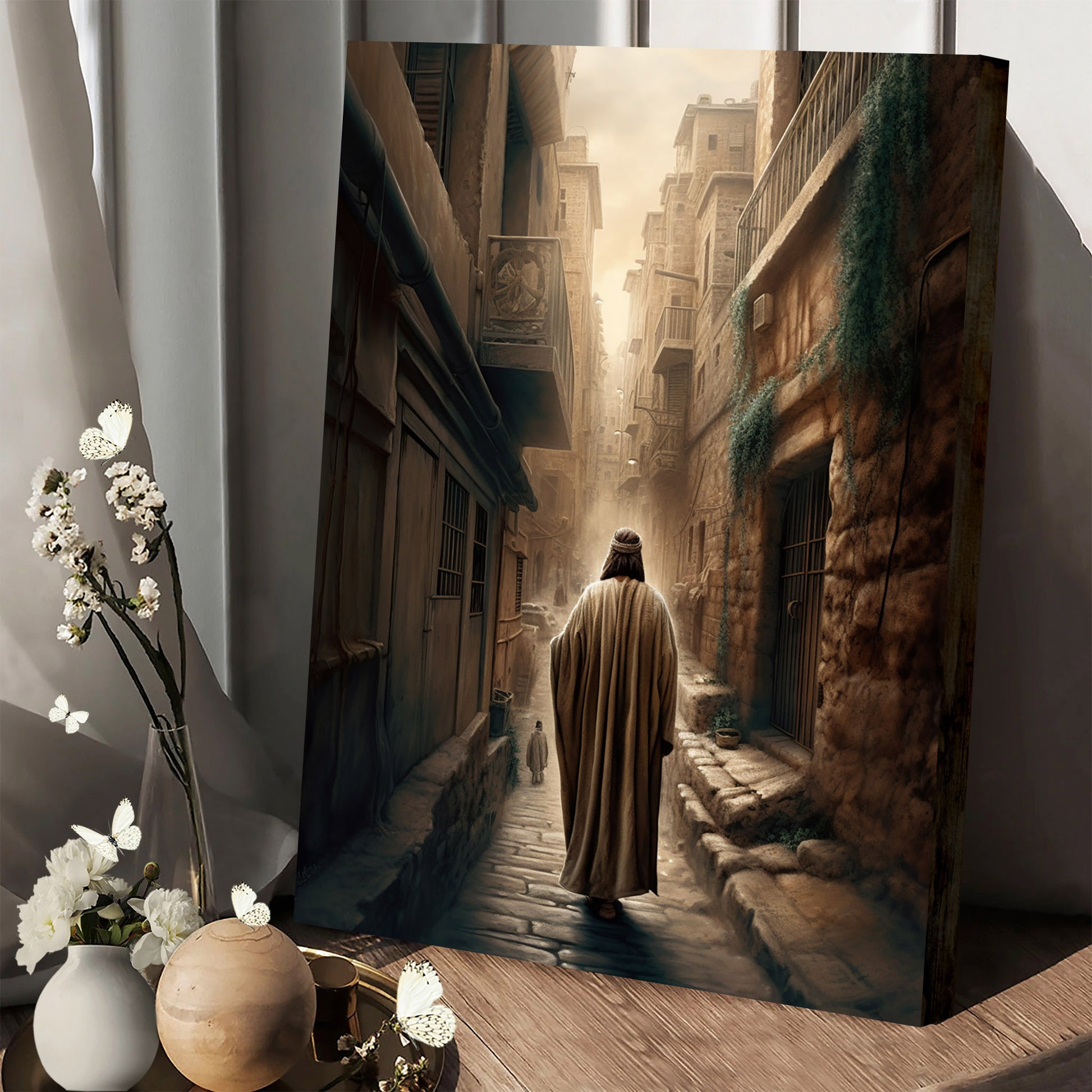 Jesus The Way Of Mercy - Canvas Picture - Jesus Christ Canvas - Christian Wall Art