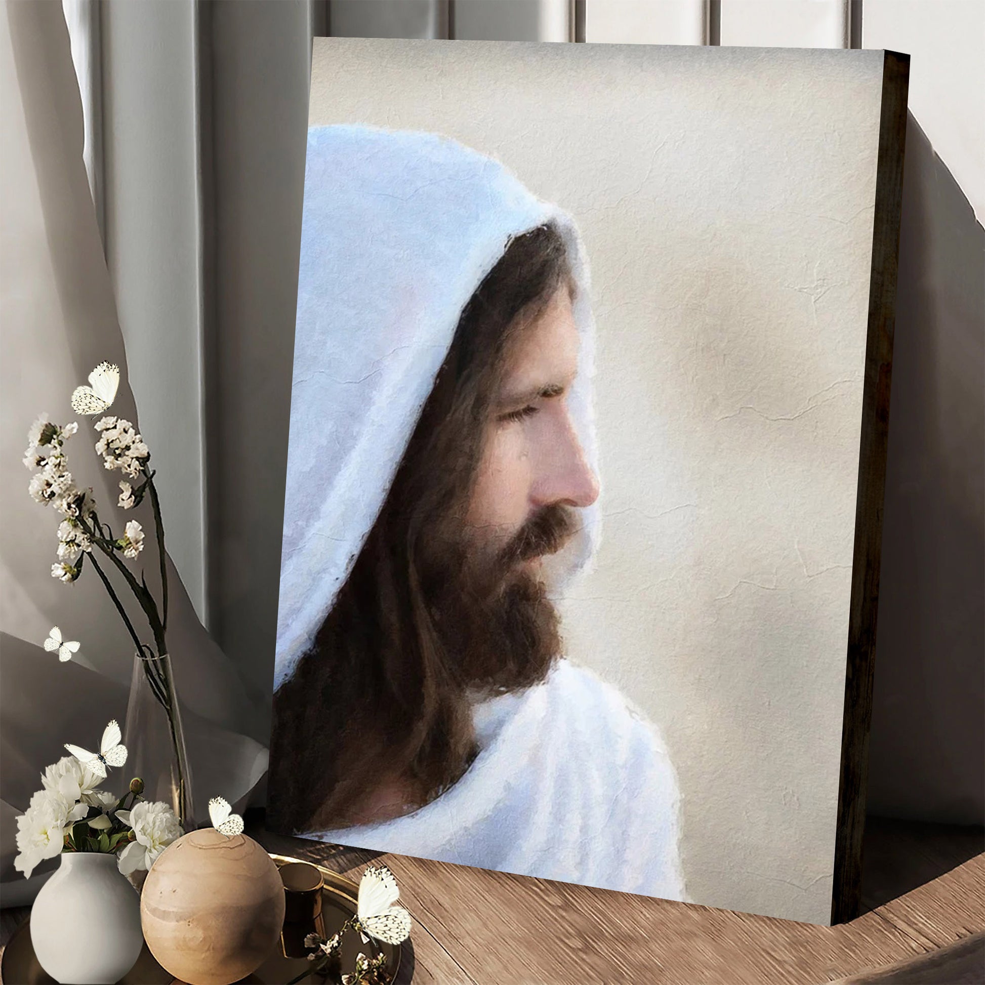 Jesus Wept Canvas Pictures - Jesus Christ Art - Christian Canvas Wall Art - Jesus Pictures