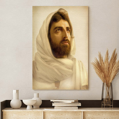 Jesus Wept  Canvas Wall Art - Jesus Canvas Pictures - Christian Wall Art