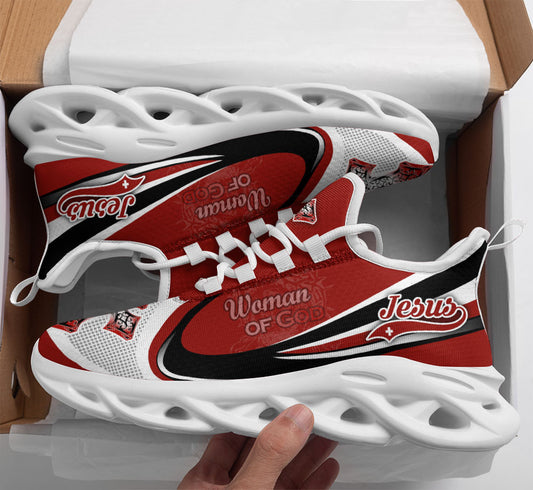 Jesus Women Of God Yezy Running Sneakers Max Soul Shoes - Christian Shoes For Men And Women