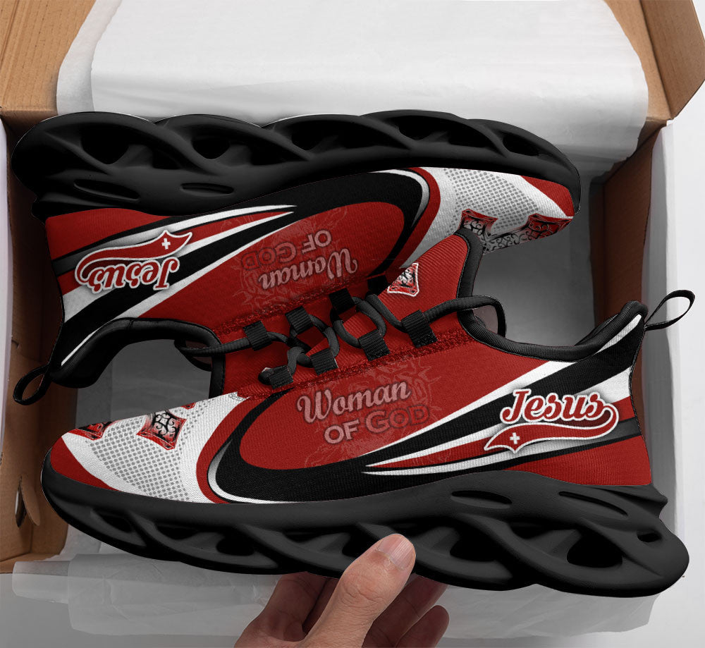 Jesus Women Of God Yezy Running Sneakers Max Soul Shoes - Christian Shoes For Men And Women