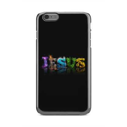 Jesus Word Phone Case - Christian Phone Cases - Inspirational Bible Scripture iPhone Cases