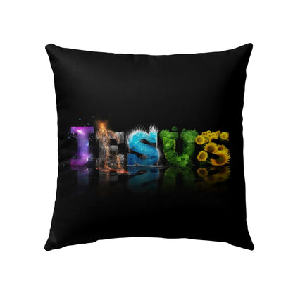 Jesus Word Pillow - Christian Pillow