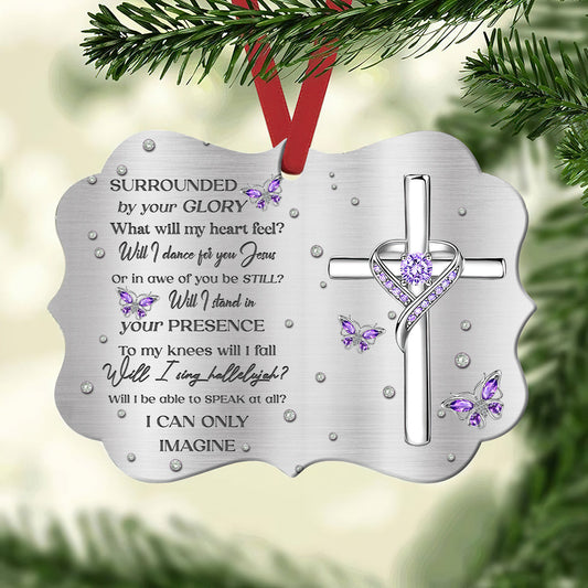 Jewelry Butterly Faith Imagine Metal Ornament - Christmas Ornament - Christmas Gift