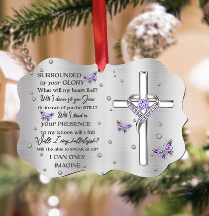 Jewelry Butterly Faith Imagine Metal Ornament - Christmas Ornament - Christmas Gift