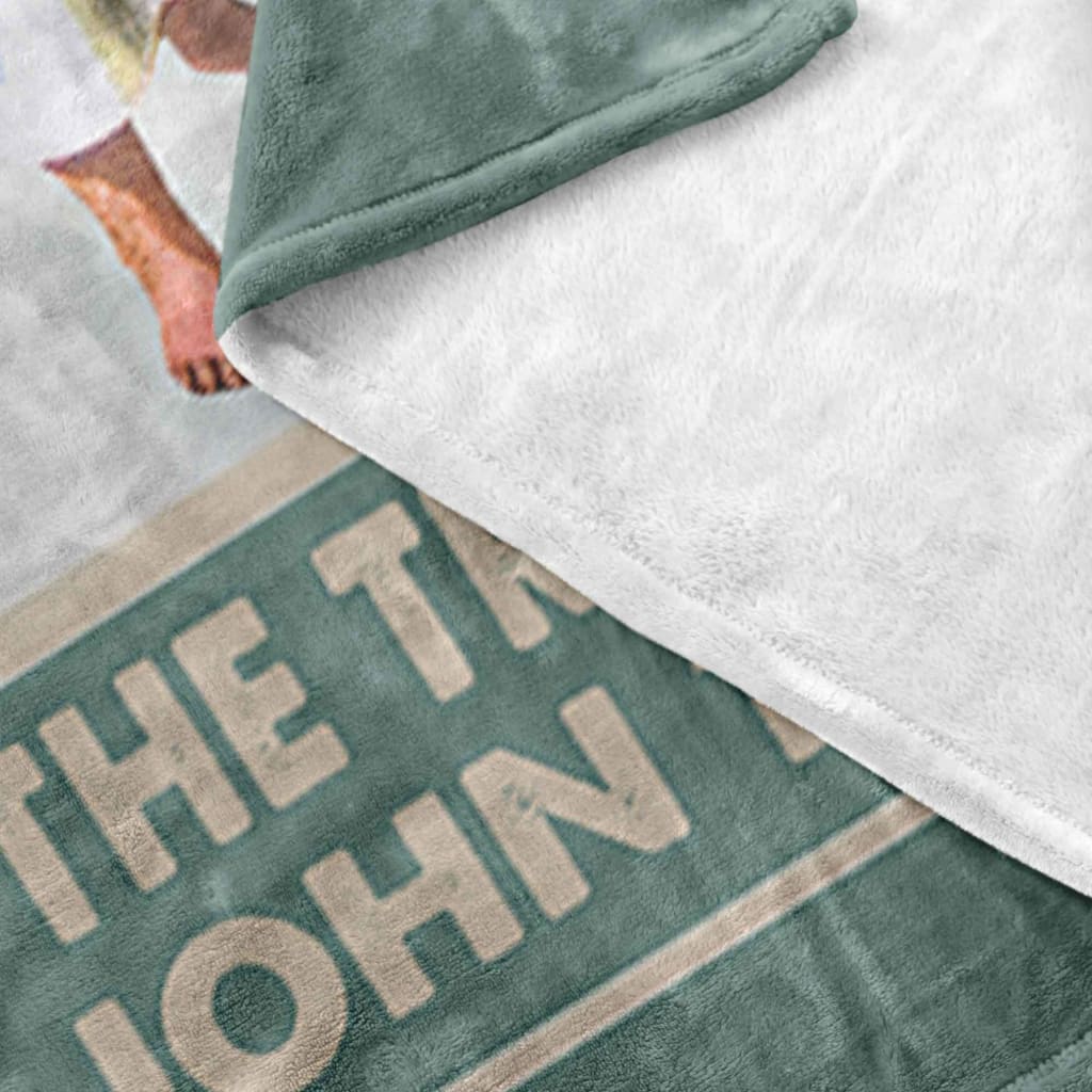John 146 Jesus The Way The Truth The Life Fleece Blanket - Christian Blanket - Bible Verse Blanket