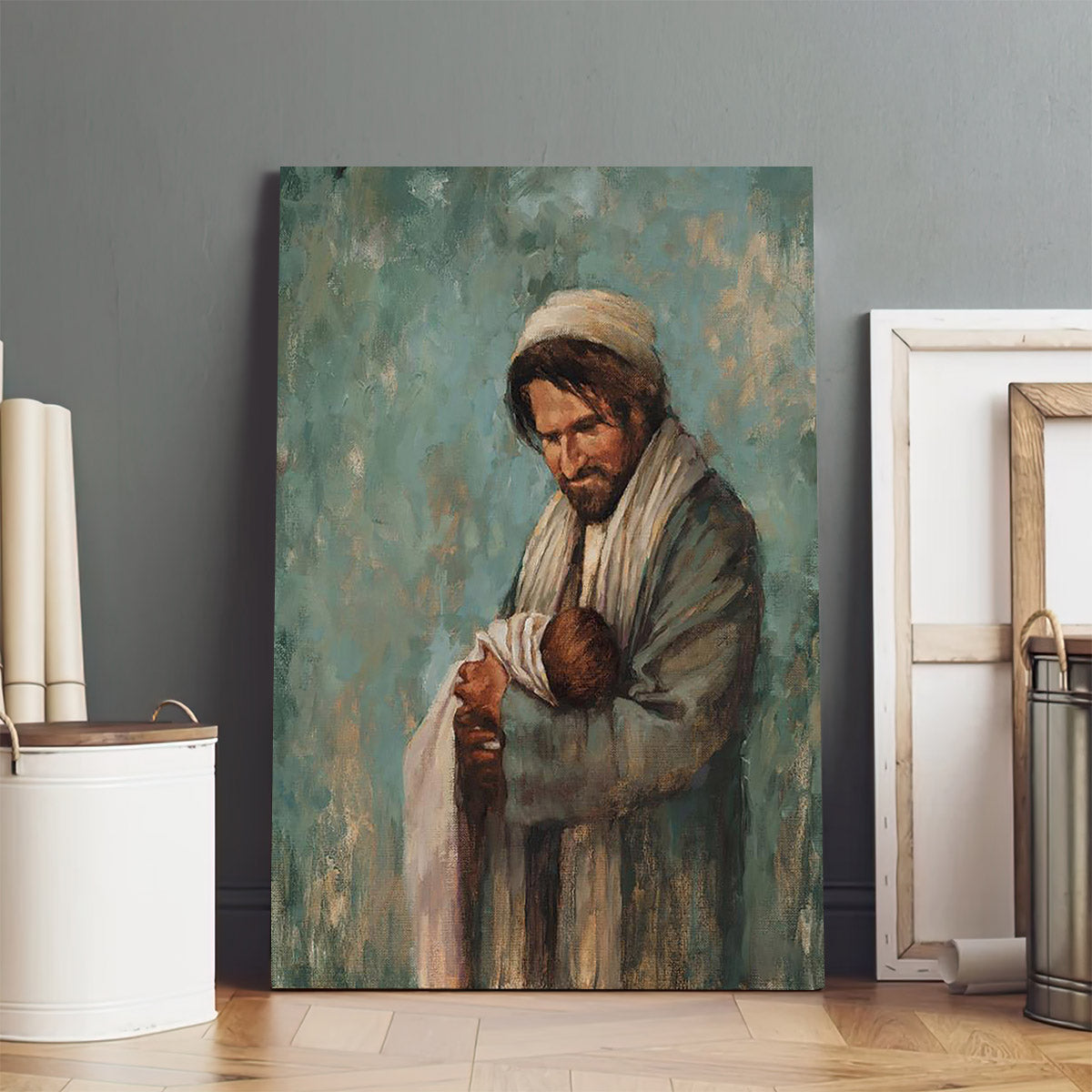 Joseph Portrait Canvas Wall Art - Christmas Gift