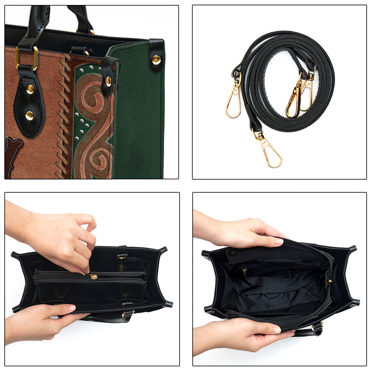 Joy Leather Handbag - Religious Gifts For Women - Women Pu Leather Bag