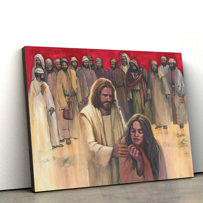 Judge Not Canvas Wall Art - Christian Wall Decor