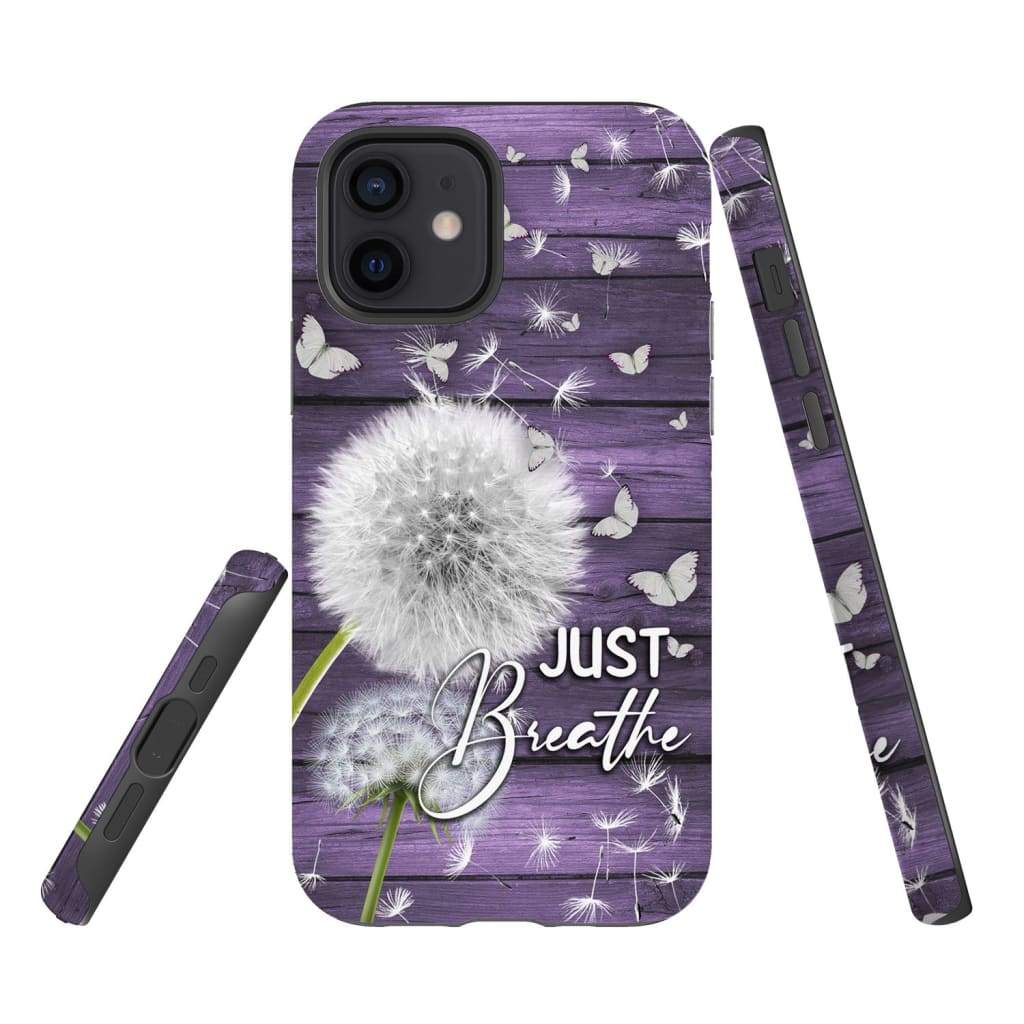 Just Breathe Phone Case - Scripture Phone Cases - Iphone Cases Christian