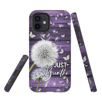 Just Breathe Phone Case - Scripture Phone Cases - Iphone Cases Christian