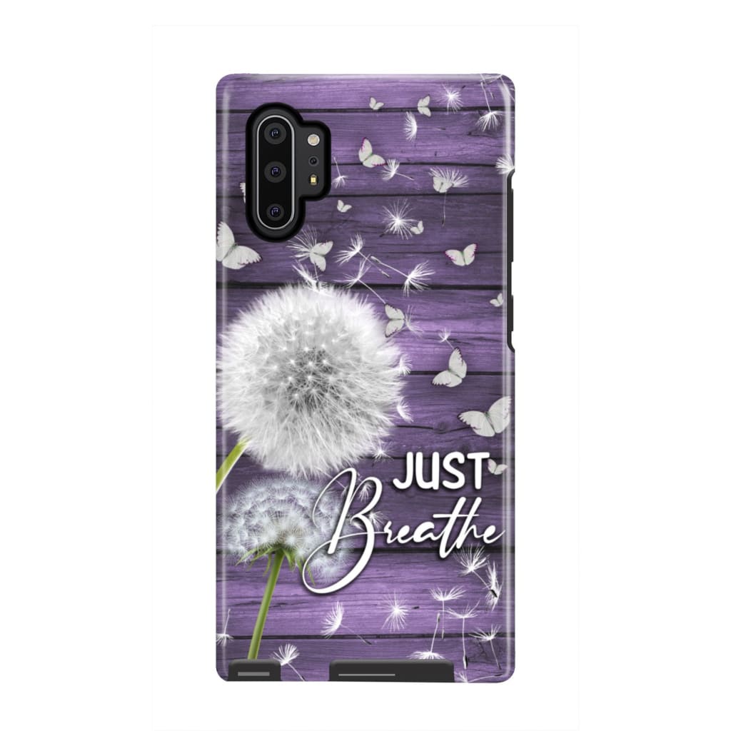 Just Breathe Phone Case - Scripture Phone Cases - Iphone Cases Christian