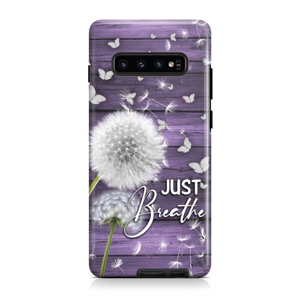 Just Breathe Phone Case - Scripture Phone Cases - Iphone Cases Christian