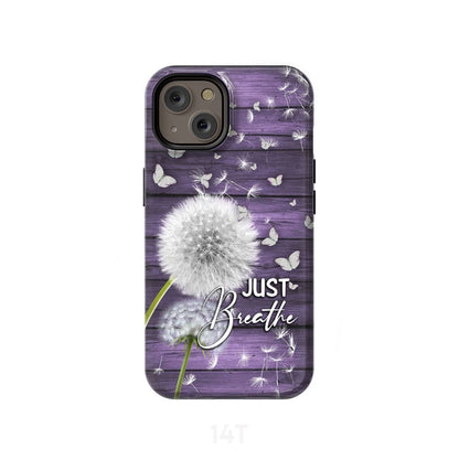 Just Breathe Phone Case - Scripture Phone Cases - Iphone Cases Christian