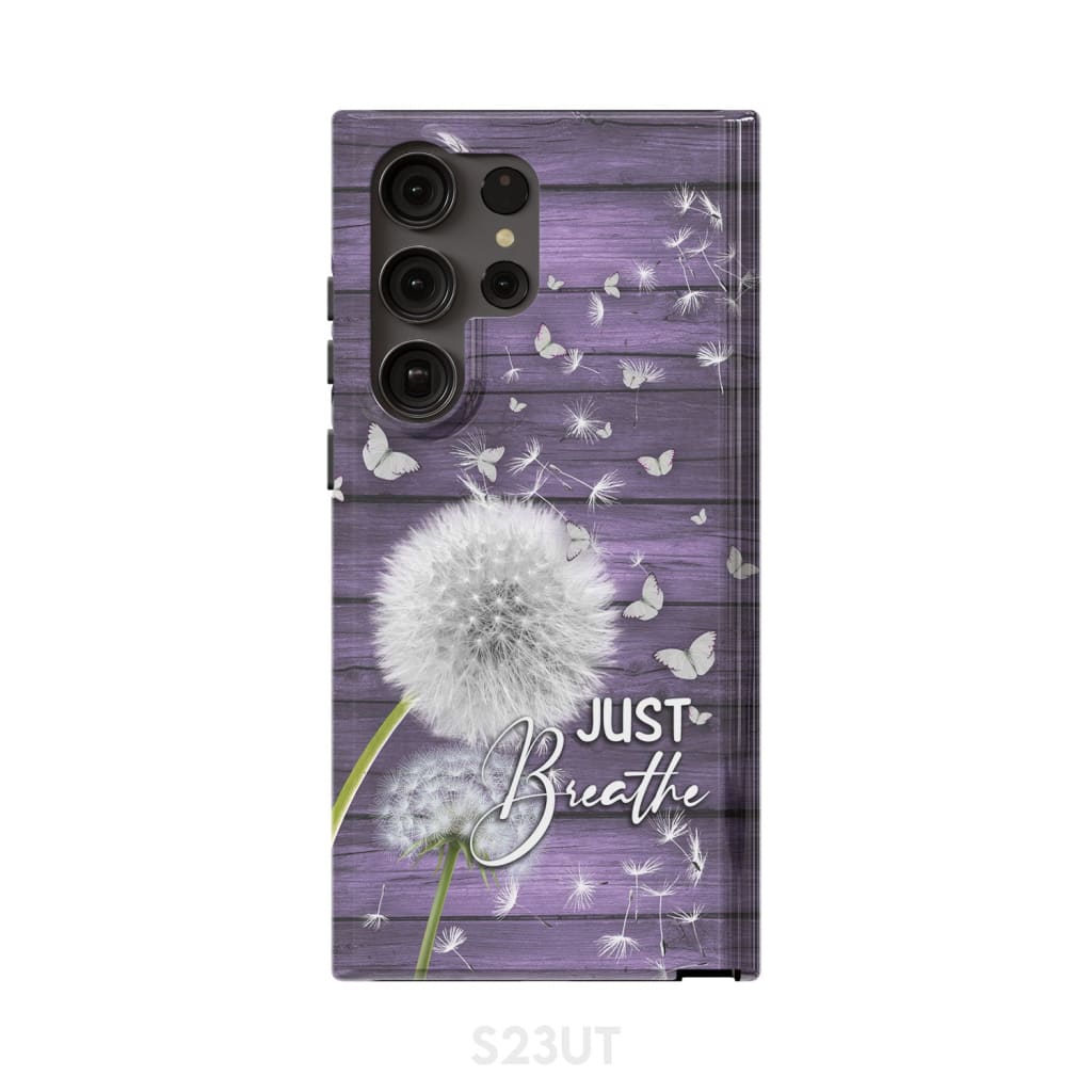 Just Breathe Phone Case - Scripture Phone Cases - Iphone Cases Christian