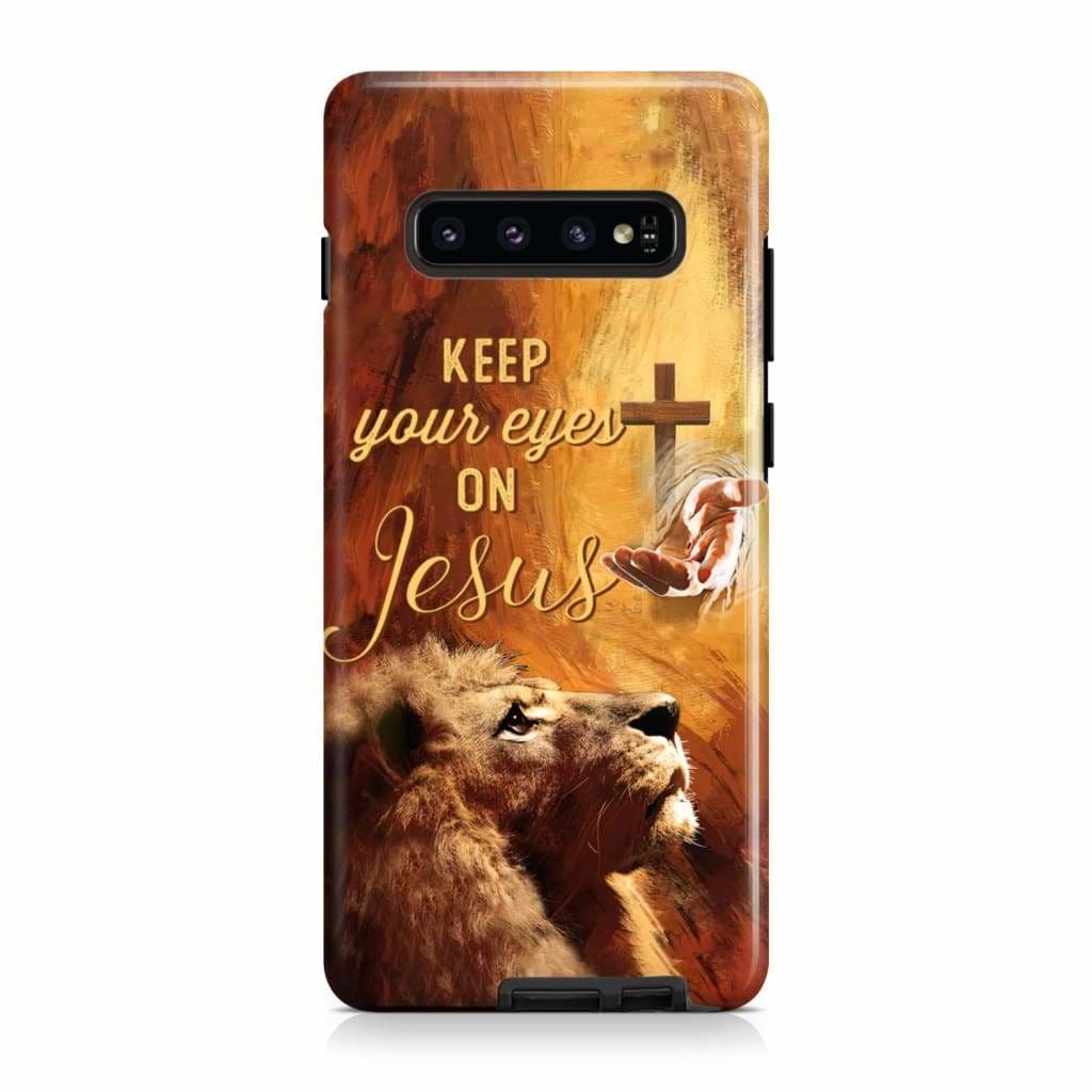 Keep Your Eyes On Jesus Phone Case Christian Phone Cases - Scripture Phone Cases - Iphone Cases Christian