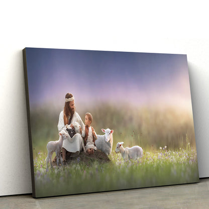 Kindred Canvas Picture - Jesus Canvas Wall Art - Christian Wall Art