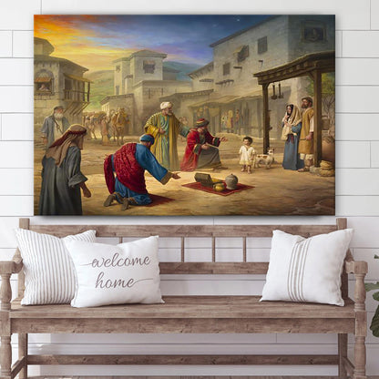 King Of Kings Canvas Wall Art - Christmas Gift
