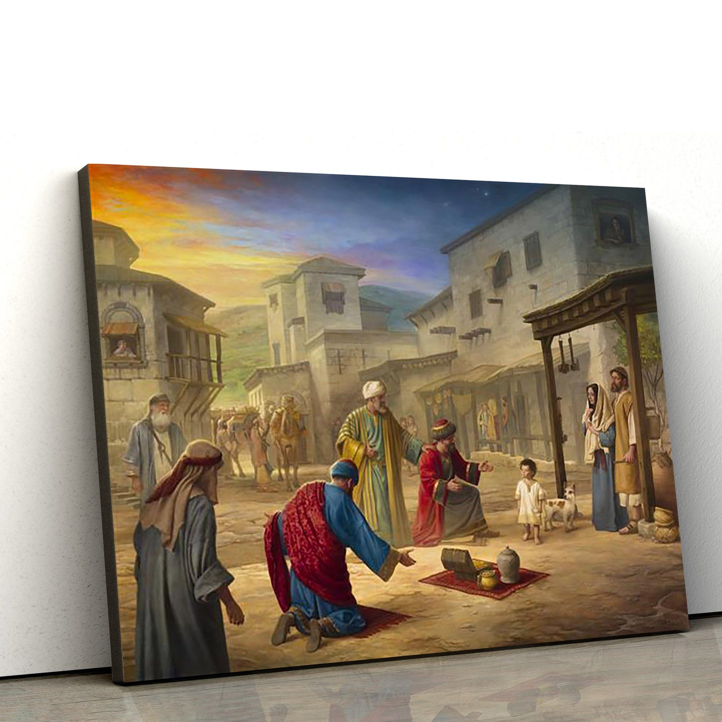 King Of Kings Canvas Wall Art - Christmas Gift