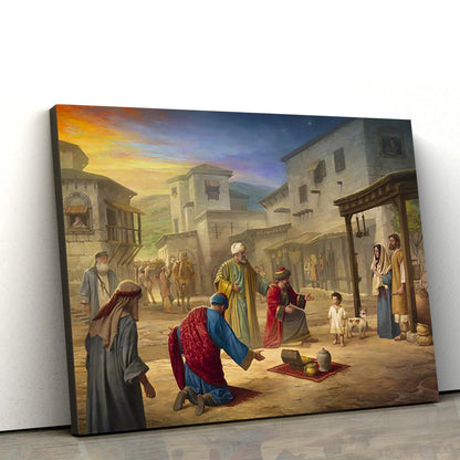 King Of Kings Canvas Wall Art - Christmas Gift