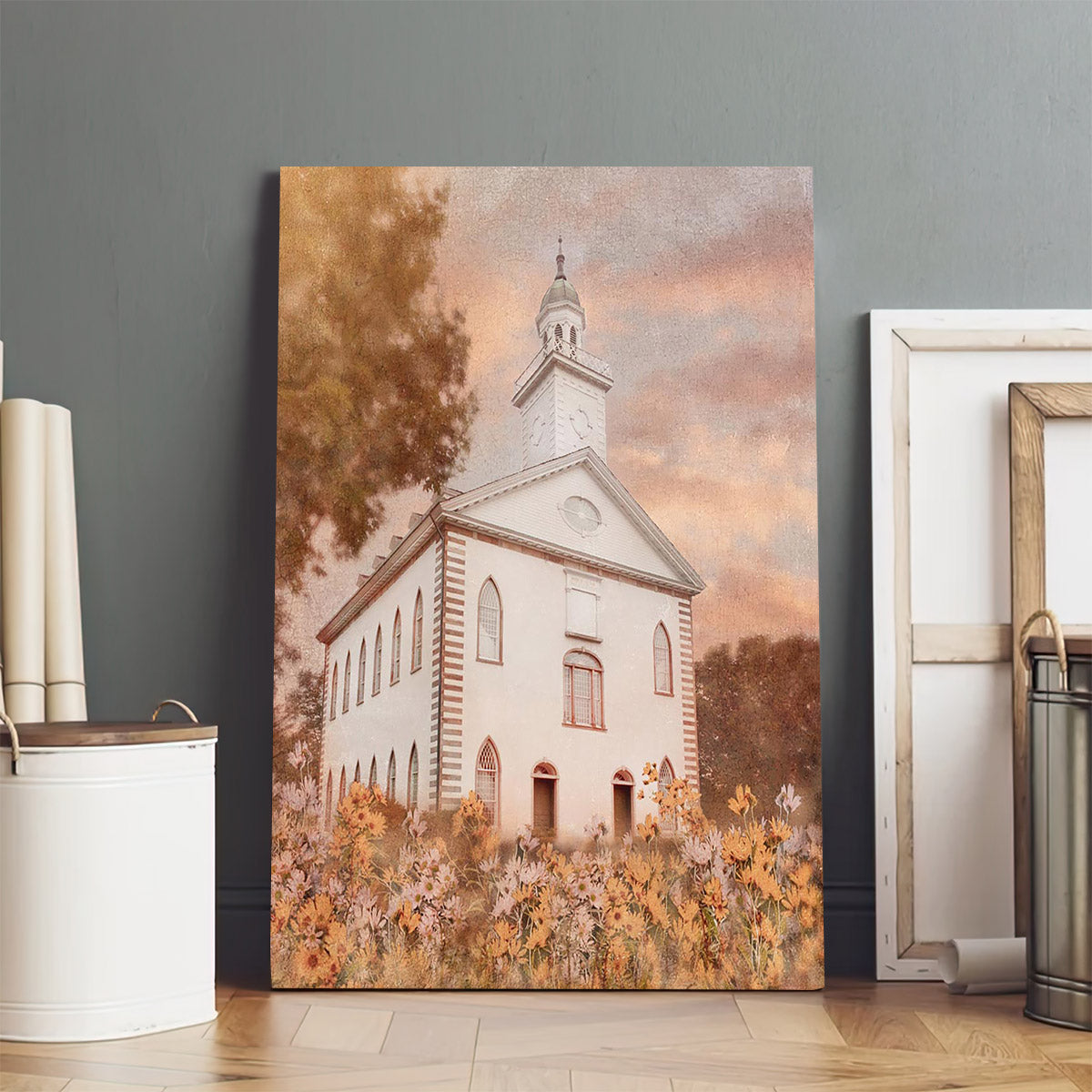 Kirtland Ohio Temple House Of Faith Canvas Pictures - Jesus Canvas Art - Christian Wall Art