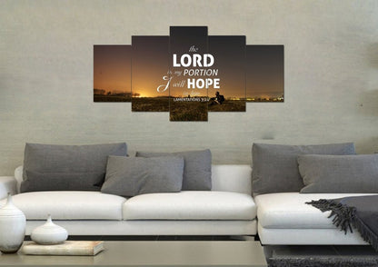 Lamentations 324 Canvas Wall Art Print - Christian Canvas Wall Art