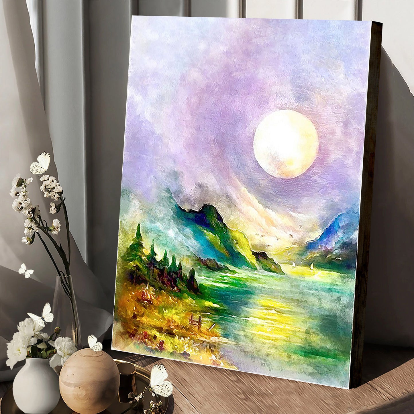 Landscape Painting Painting Canvas Wall Art - Canvas Wall Decor - Home Decor Living Room