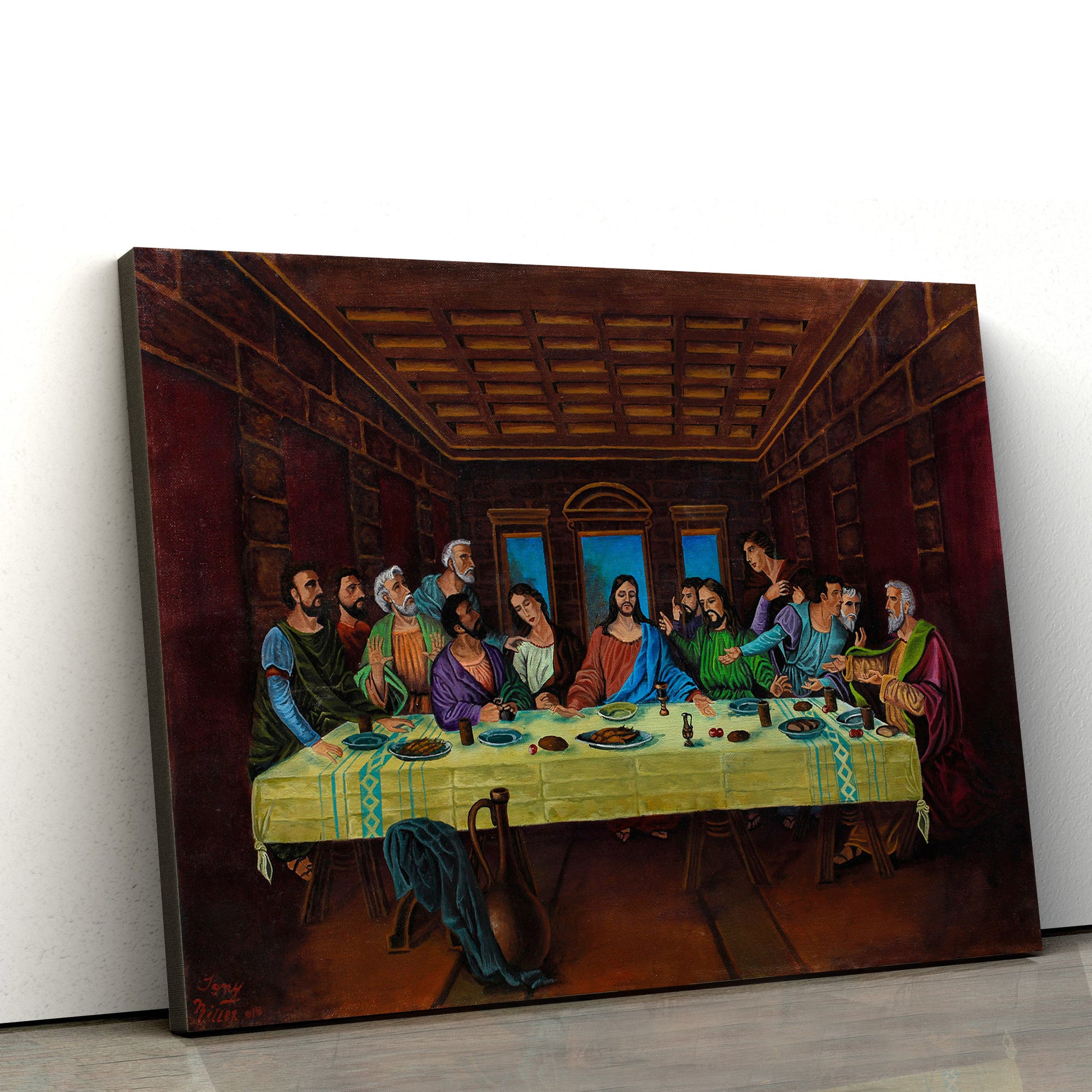 Last Supper - Canvas Picture - Jesus Canvas Pictures - Christian Wall Art