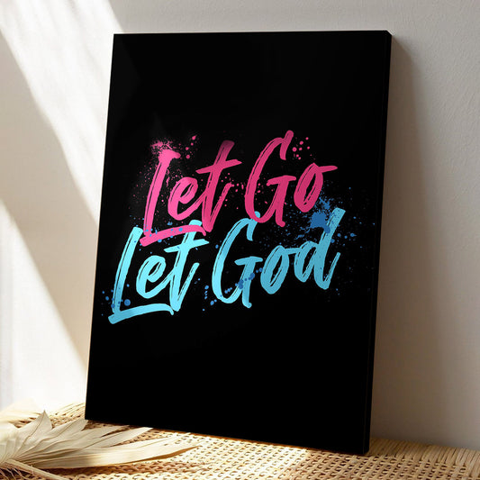 Peace Over Fear - Christian Canvas Prints - Faith Canvas - Bible Verse Canvas - Ciaocustom