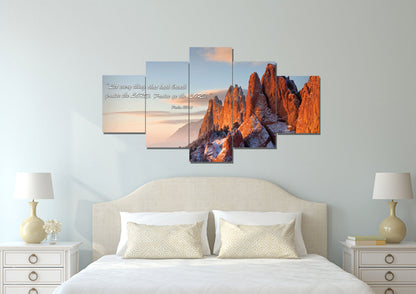 Let Everything Praise The Lord - Psalm 1506 Wall Art - Christian Canvas Wall Art