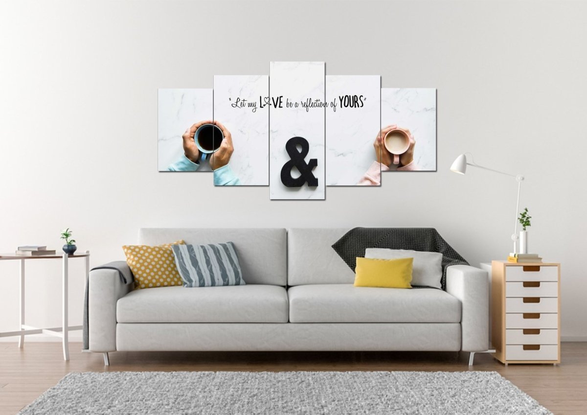 Let My Love Be A Reflection Of Yours Canvas Wall Art Print - Christian Canvas Wall Art