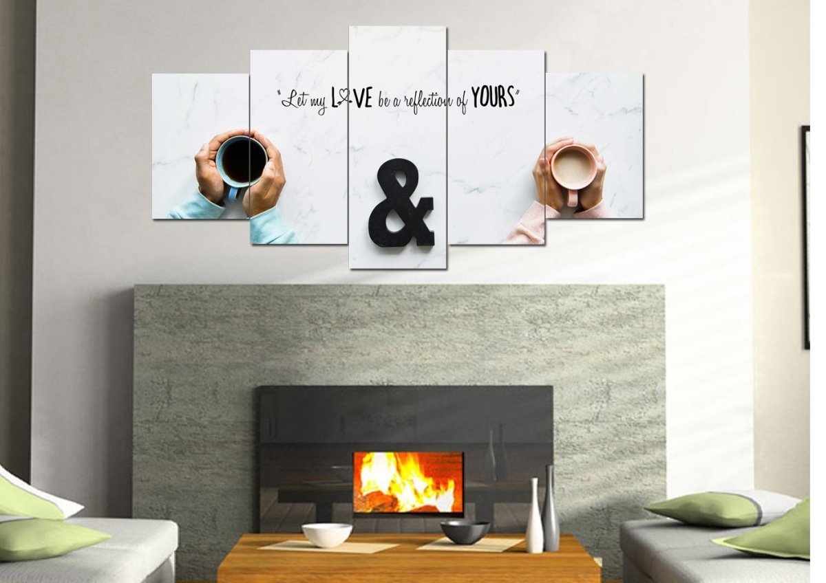 Let My Love Be A Reflection Of Yours Canvas Wall Art Print - Christian Canvas Wall Art