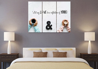 Let My Love Be A Reflection Of Yours Canvas Wall Art Print - Christian Canvas Wall Art