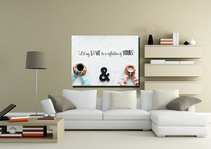 Let My Love Be A Reflection Of Yours Canvas Wall Art Print - Christian Canvas Wall Art