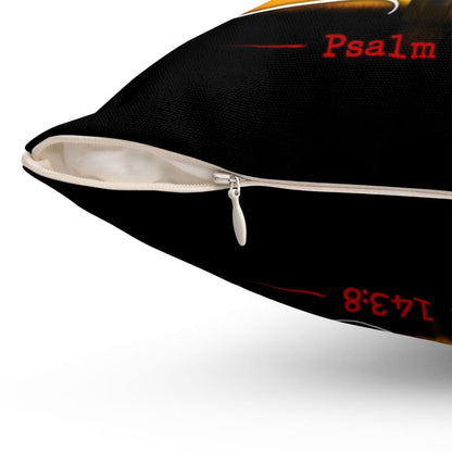 Let The Morning Bring Me Word Of Your Unfailing Love Christian Pillow