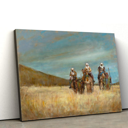 Let Us Adore Him Canvas Wall Art - Christmas Gift 2