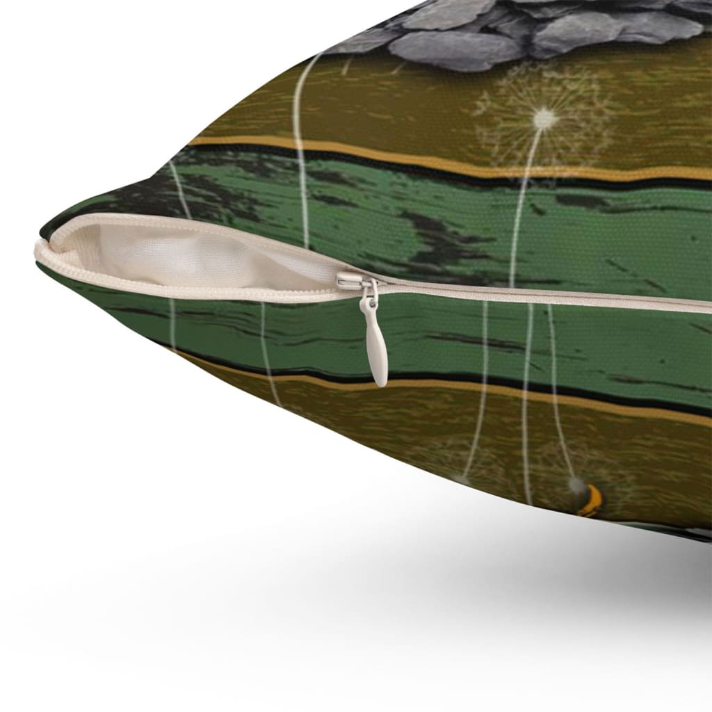 Let Your Faith Be Bigger Than Your Fear Christian Pillow 2