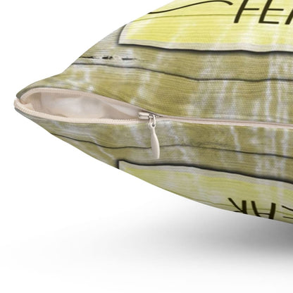 Let Your Faith Be Bigger Than Your Fear Christian Pillow 3