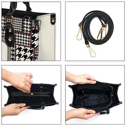 Life Is Good Because God Is Great Christian Leather Handbag - Religious Gifts For Women