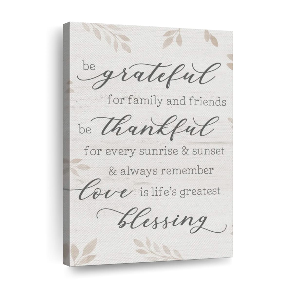 Life's Greatest Blessing Canvas Wall Art - Canvas Religious Wall Art - Christian Wall Decor Living Room
