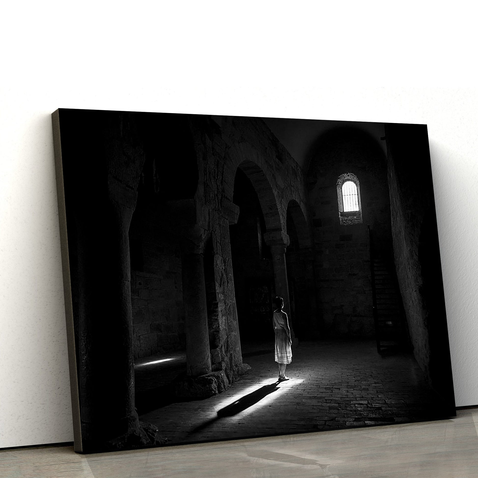 Light In The Monastery Of Suso Canvas Pictures - Jesus Canvas Pictures - Christian Wall Art