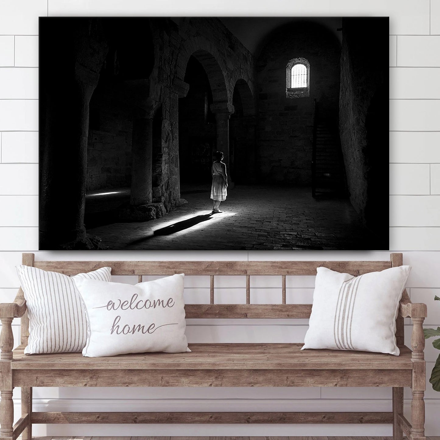 Light In The Monastery Of Suso Canvas Pictures - Jesus Canvas Pictures - Christian Wall Art