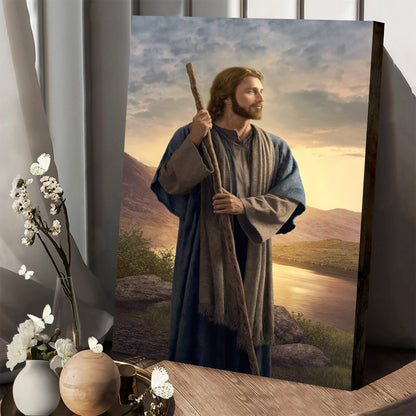 Light Of Hope Canvas Picture - Jesus Christ Canvas Art - Christian Wall Canvas