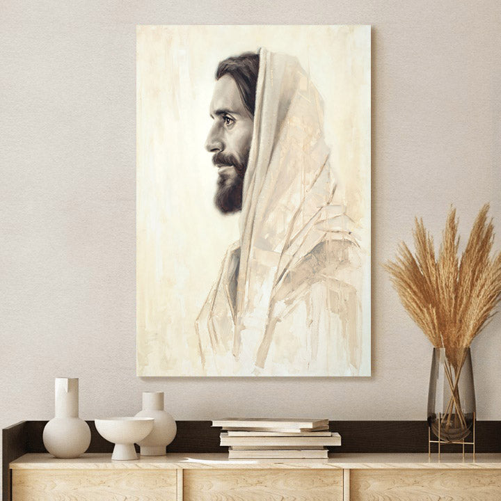 Light Of The World Canvas Wall Art 2 - Jesus Picture - Jesus Portrait Canvas