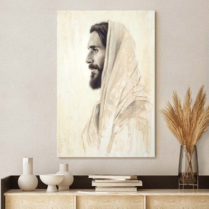 Light Of The World Canvas Wall Art 2 - Jesus Picture - Jesus Portrait Canvas
